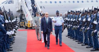 Arrivée du Président de la République à Nairobi pour participer au sommet «Africa Forward» Arrivée du Président de la République à Nairobi pour participer au sommet «Africa Forward»
