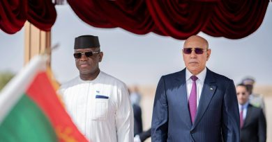 Le président Sierra Léonais en visite de travail de deux jours en Mauritanie