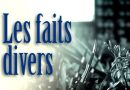 Faits divers…Faits divers… divers…